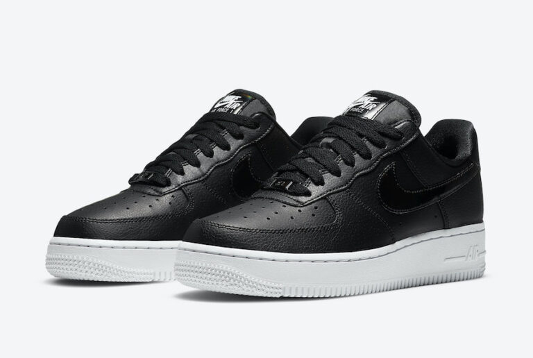 Nike air force 1 black iridescent hotsell