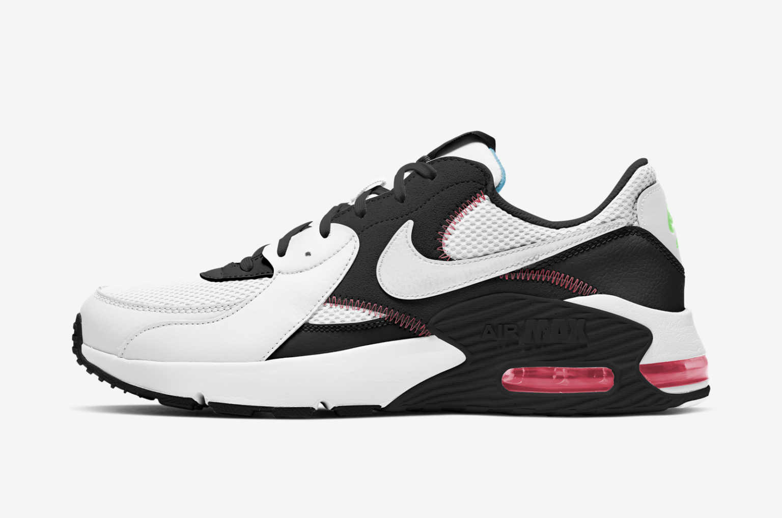 white black and pink air max