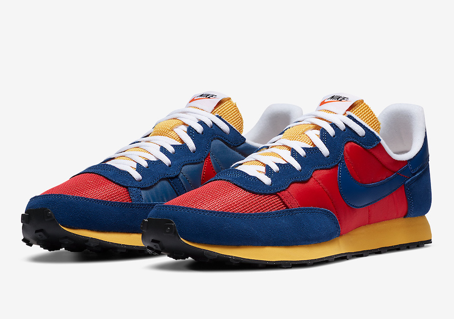 red blue yellow nikes