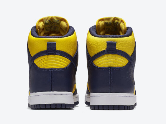 Nike Dunk High Michigan CZ8149-700 2020 Release Date Info | SneakerFiles