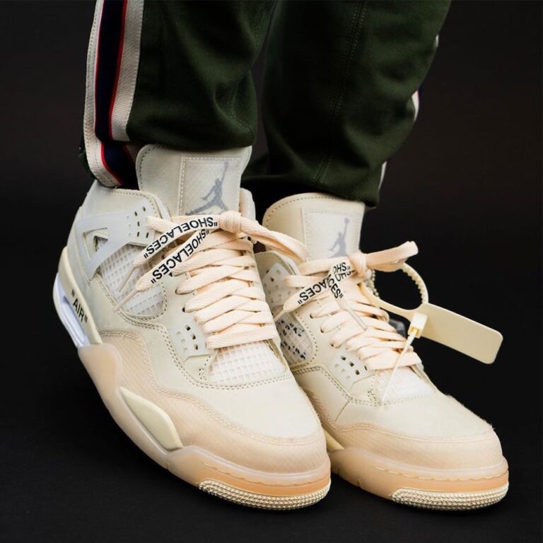 jordan 4 off white shoelaces