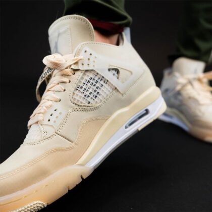 Off-White Air Jordan 4 Sail CV9388-100 2020 Release Date Info ...