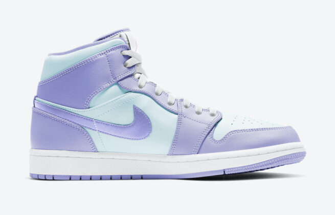 Air Jordan 1 Mid Purple Pulse 554724-500 Release Date Info | SneakerFiles