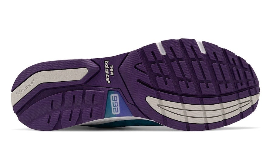 New Balance 992 Purple Teal Release Date Info