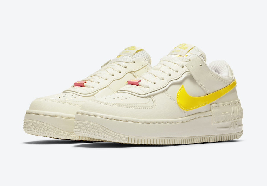 yellow sole air force 1