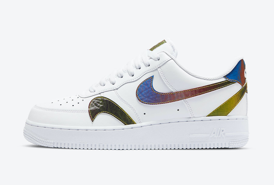 Nike Air Force 1 White Misplaced Swoosh CK7214-101 Release Date Info ...