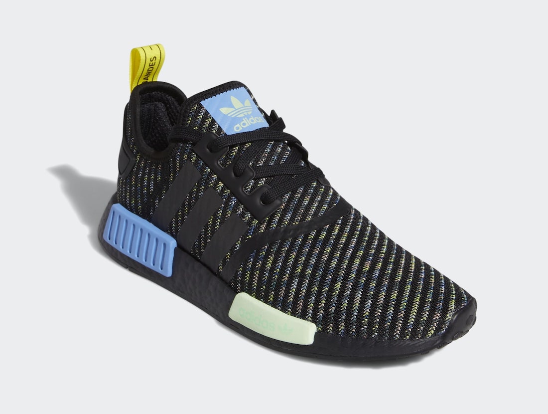 nmd r1 black and blue