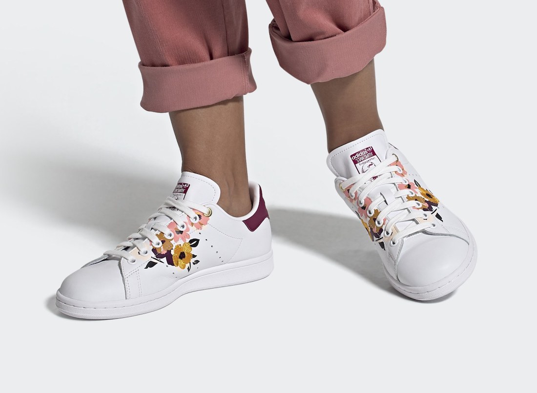 adidas Stan Smith Floral FW2524 Release 