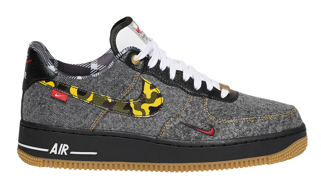 plaid air force ones