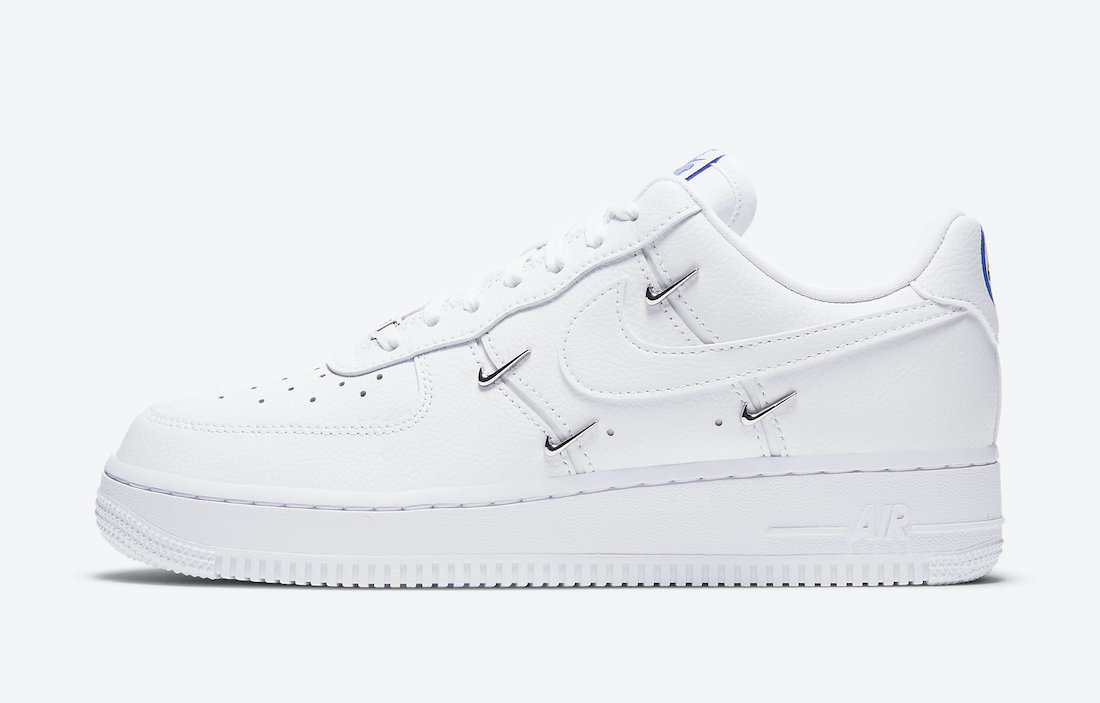 Nike Air Force 1 LX Chrome Swooshes CT1990-100 Release Date Info |  SneakerFiles