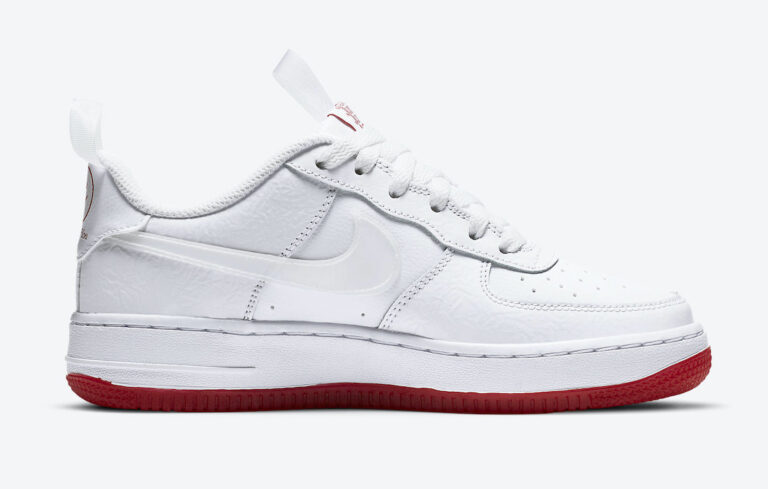 Nike Air Force 1 Rose White University Red CN8534-100 Release Date Info ...