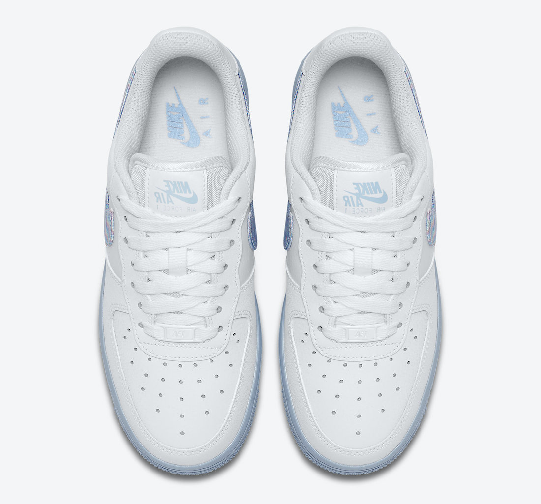 air force baby blue swoosh