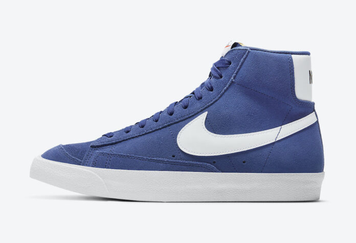 Nike Blazer Mid '77 Suede Deep Royal Blue CI1172-402 Release Date Info ...