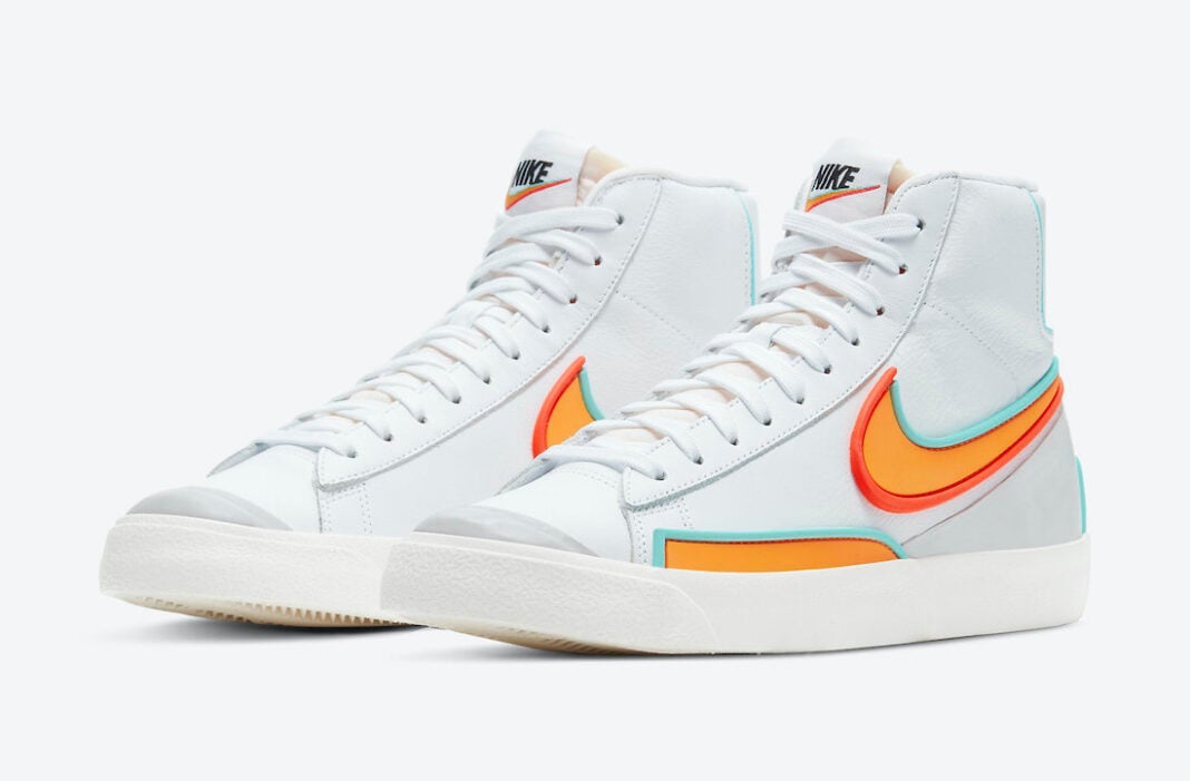 Nike Blazer Mid 77 Dmsx White Kumquat Dc1746 100 Release Date Info