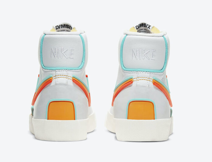 Nike Blazer Mid '77 D/MS/X White Kumquat DC1746-100 Release Date Info ...