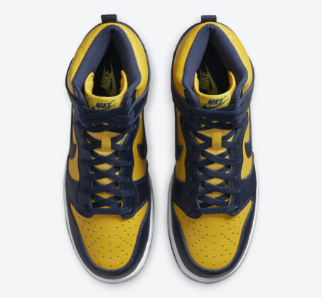 Nike Dunk High Michigan CZ8149-700 2020 Release Date Info | SneakerFiles