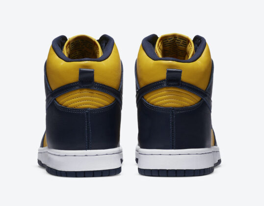 Nike Dunk High Michigan CZ8149-700 2020 Release Date Info | SneakerFiles