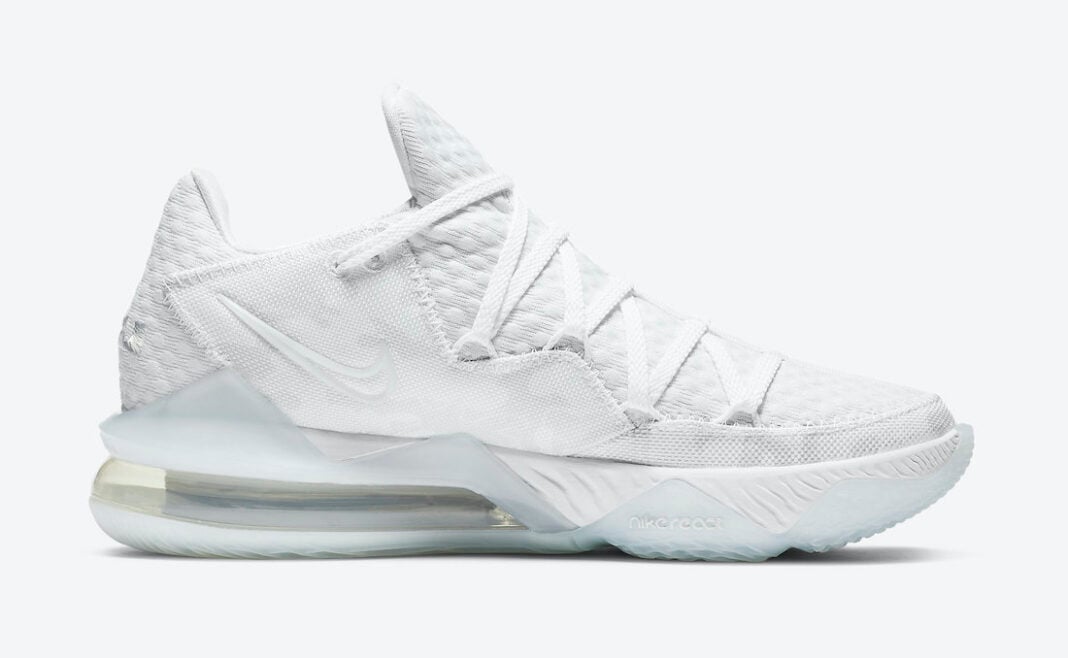 Nike LeBron 17 Low Triple White Camo CD5007-103 Release Date Info ...