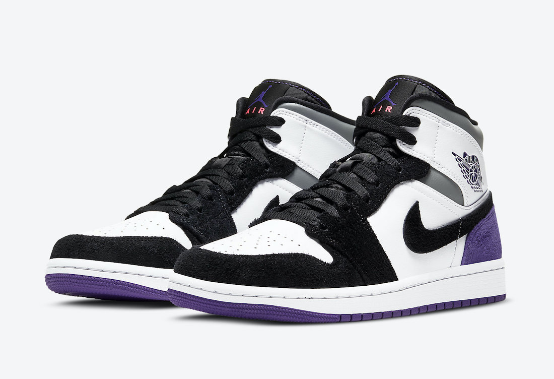 Air Jordan 1 Mid SE Purple 852542-105 Release Date Info | SneakerFiles