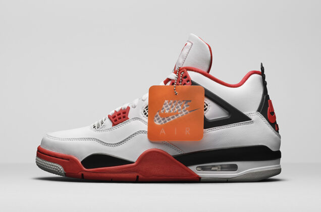 fire red jordans 3