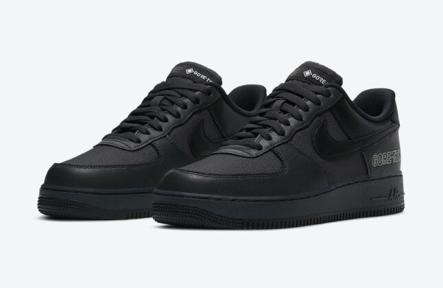 Nike Air Force 1 Gore-Tex Anthracite Black CT2858-001 Release Date Info ...