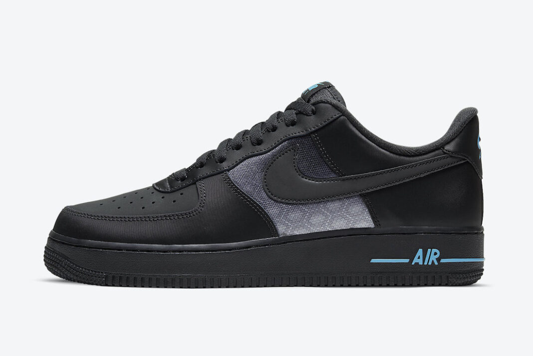 Nike Air Force 1 Low Hexagon Black Blue DH2475-001 Release Date Info ...