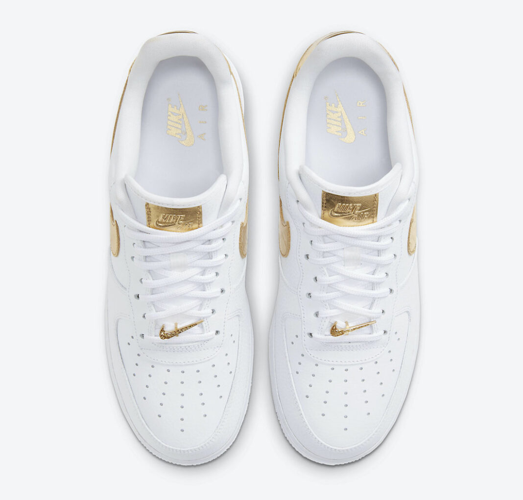 Nike Air Force 1 Low White Gold DC2181-100 Release Date Info | SneakerFiles