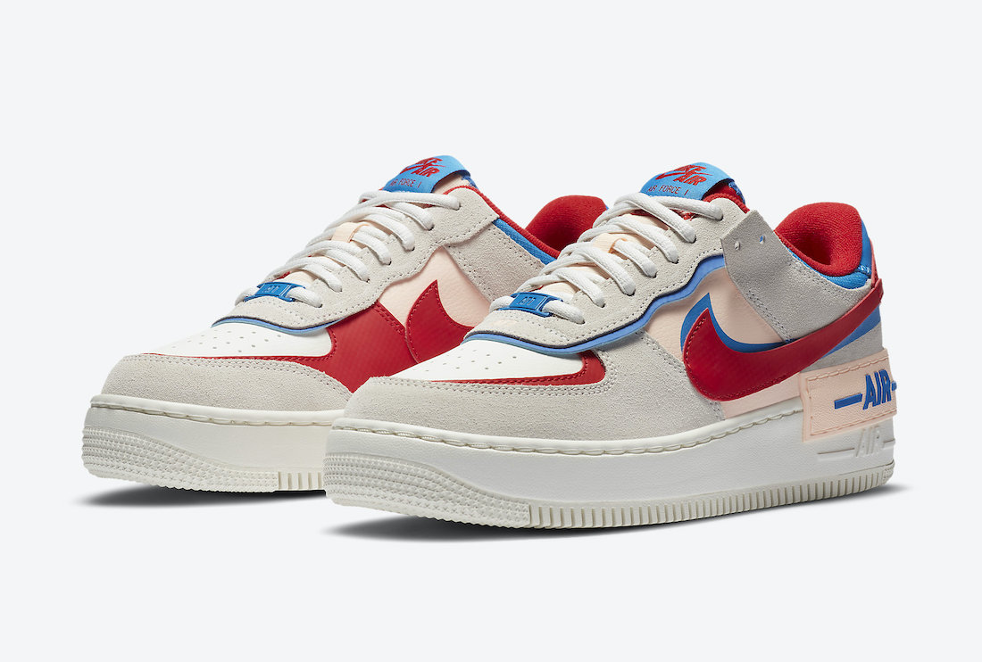 blue red and white air forces