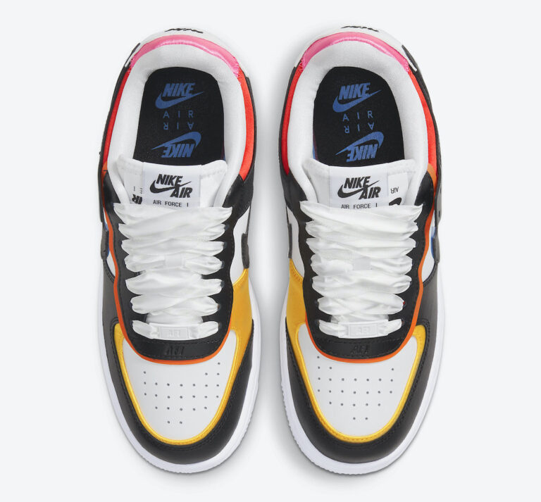 Nike Air Force 1 Shadow White Black Multicolor DC4462-100 Release Date ...
