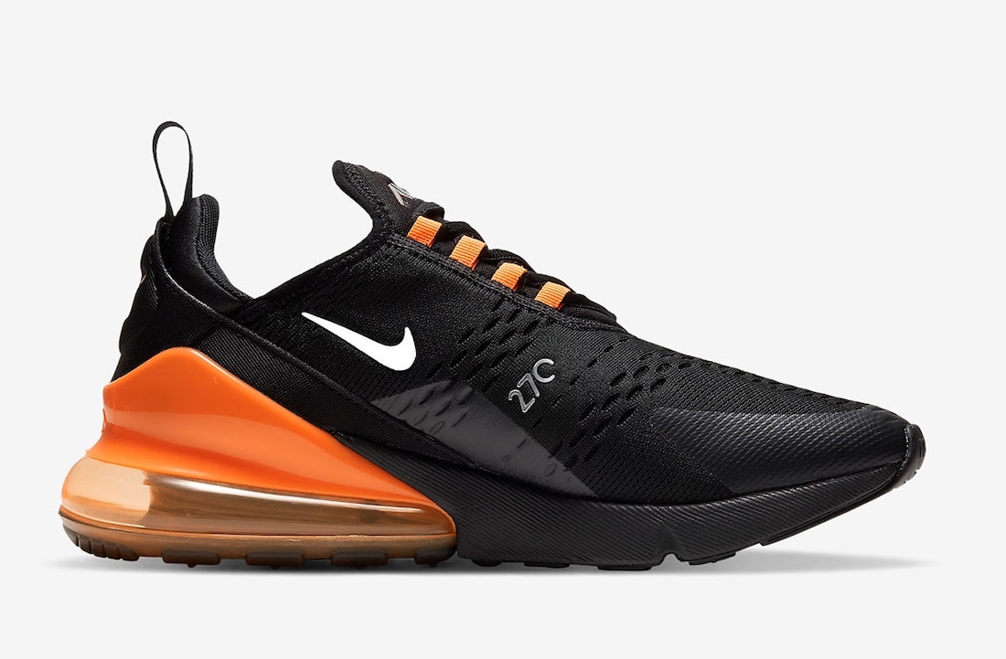 Nike Air Max 270 Black Orange Dc1938 001 Release Date Info Sneakerfiles