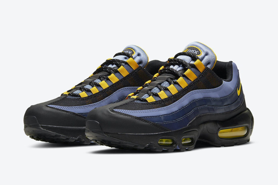 nike air max 95 blue and yellow