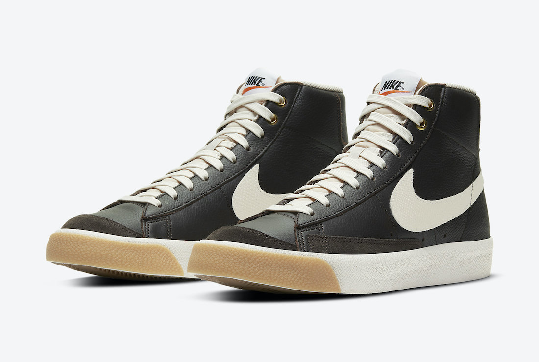 Nike Blazer Mid 77 Vintage Orewood Brown Leather DC1706-200 Release Date Info | SneakerFiles
