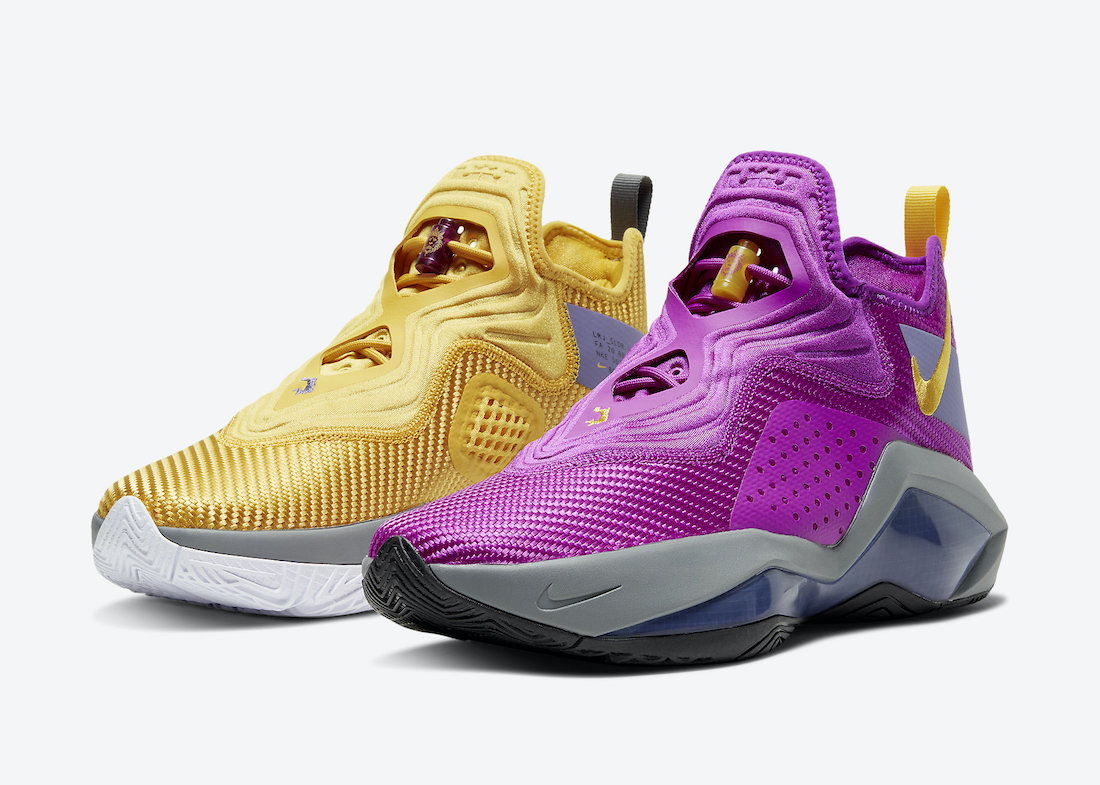 lebron 16 lakers colorway release date