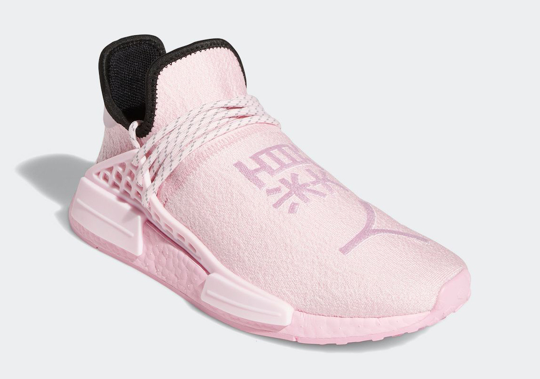 adidas pharrell white and pink
