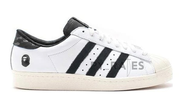 Bape adidas Superstar White Black 2021 Release Date