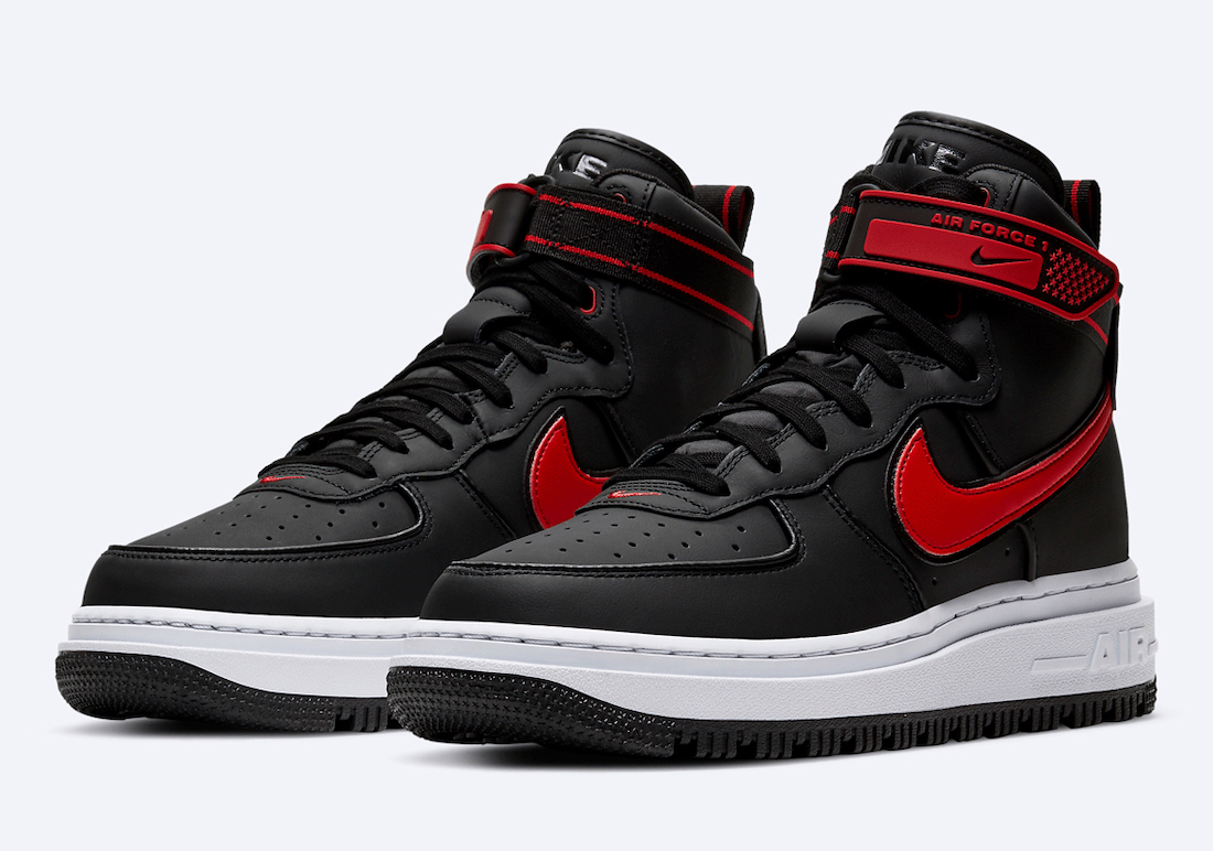 black and red air forces
