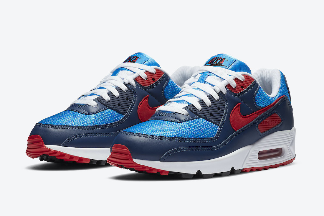 air max blue and red