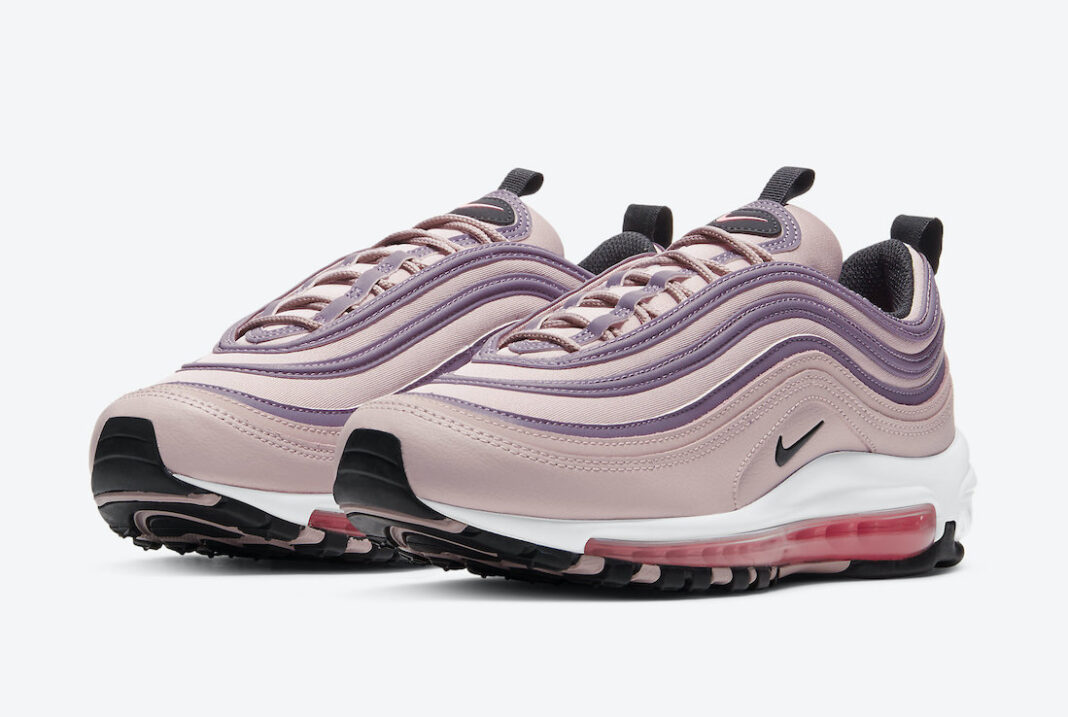 white black purple air max 97