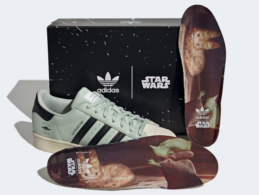 adidas superstar baby yoda