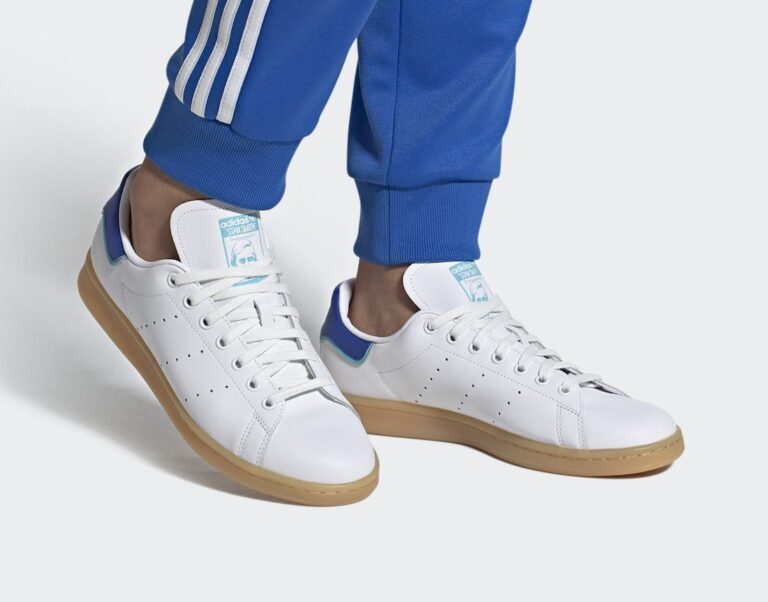 adidas stan smith blue tab