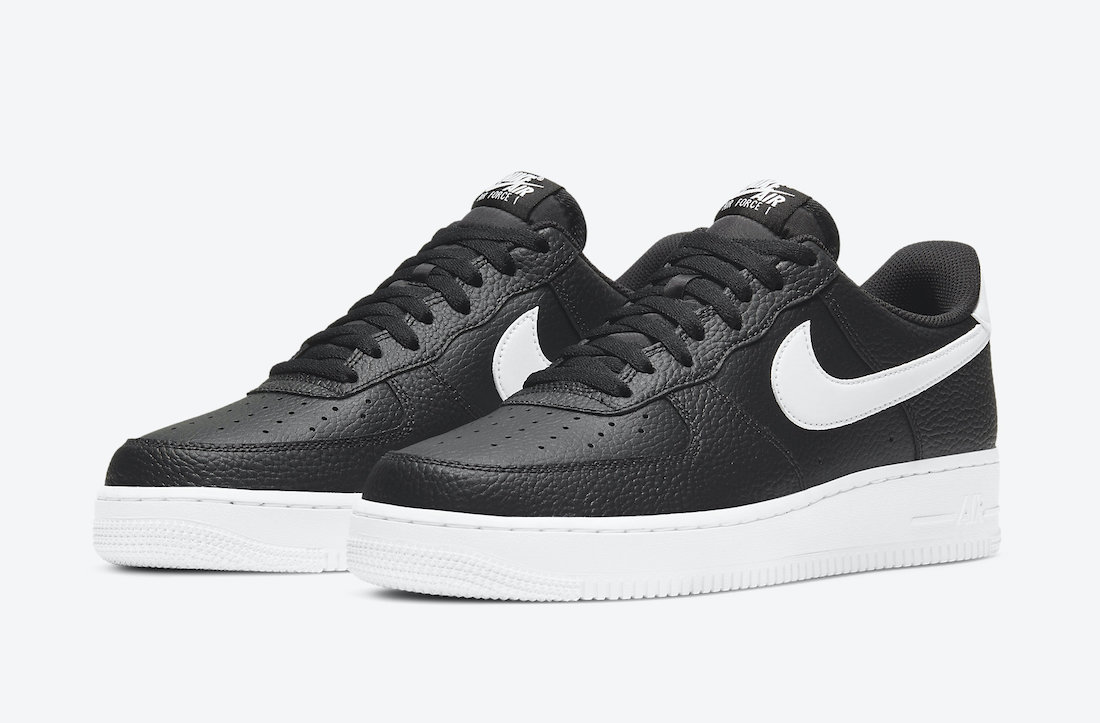 how to clean black air force 1