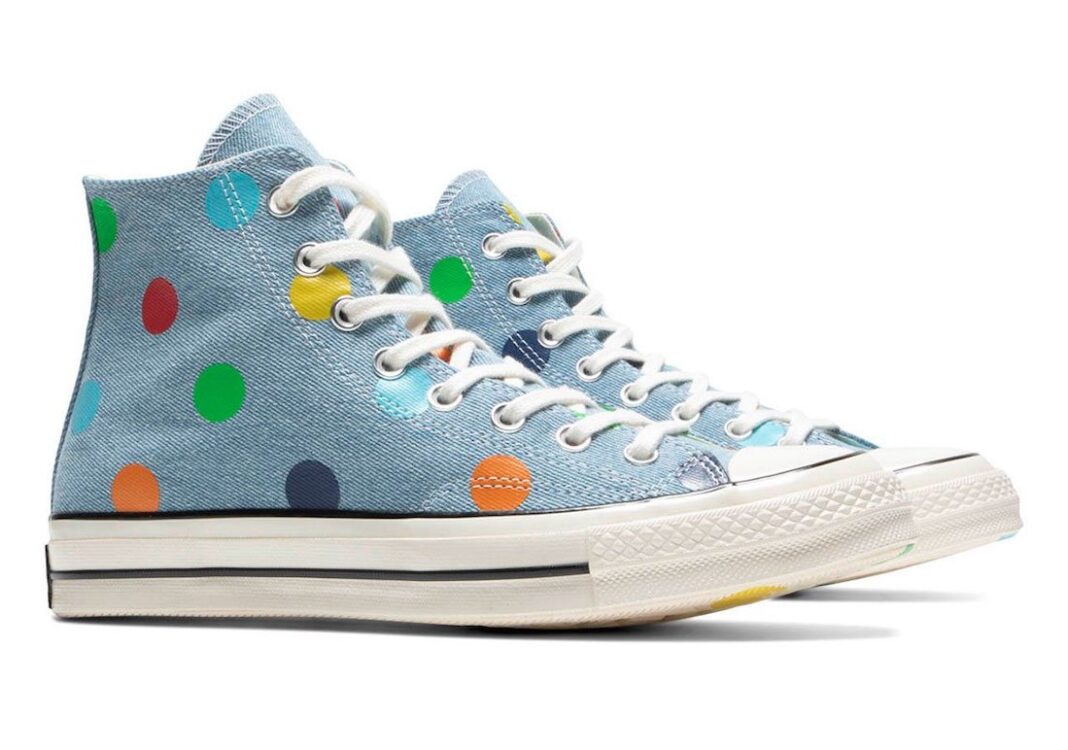 Tyler, The Creator Converse Chuck 70 Hi Denim Polka Dot Release Date ...