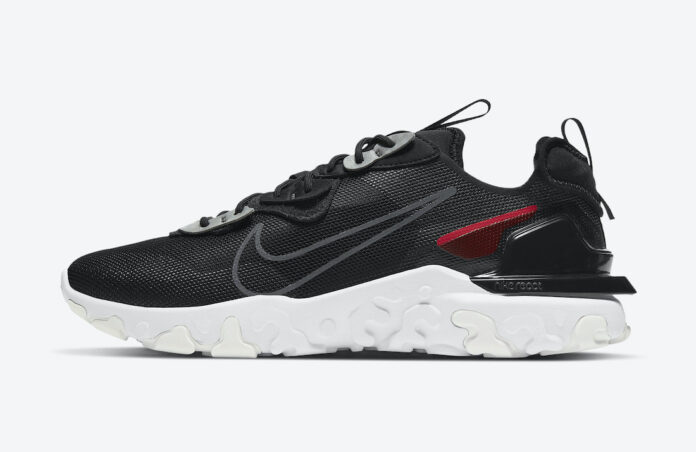 3M Nike React Vision Black University Red CT3343-002 Release Date Info ...