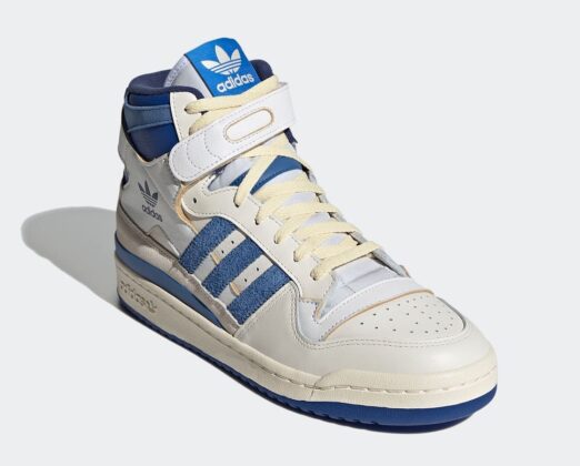 adidas forum 84 white blue high