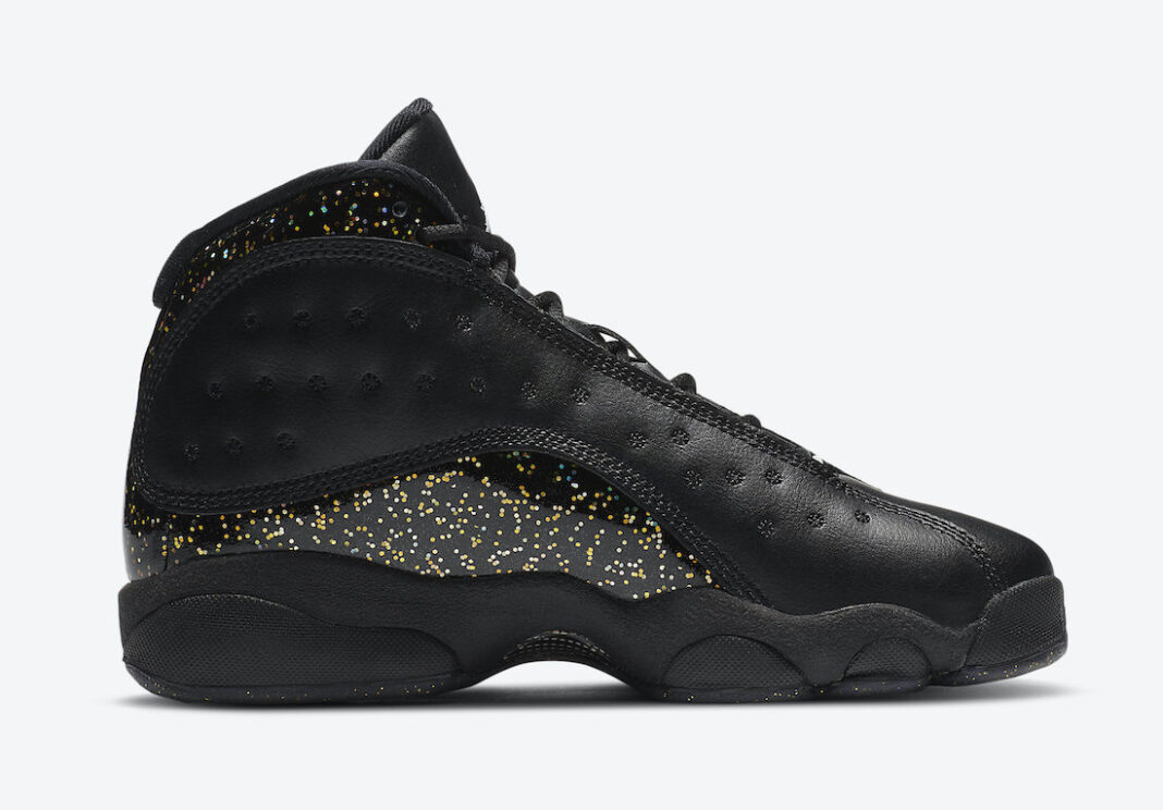 Air Jordan 13 GS Gold Glitter DC9443-007 Release Date Info | SneakerFiles