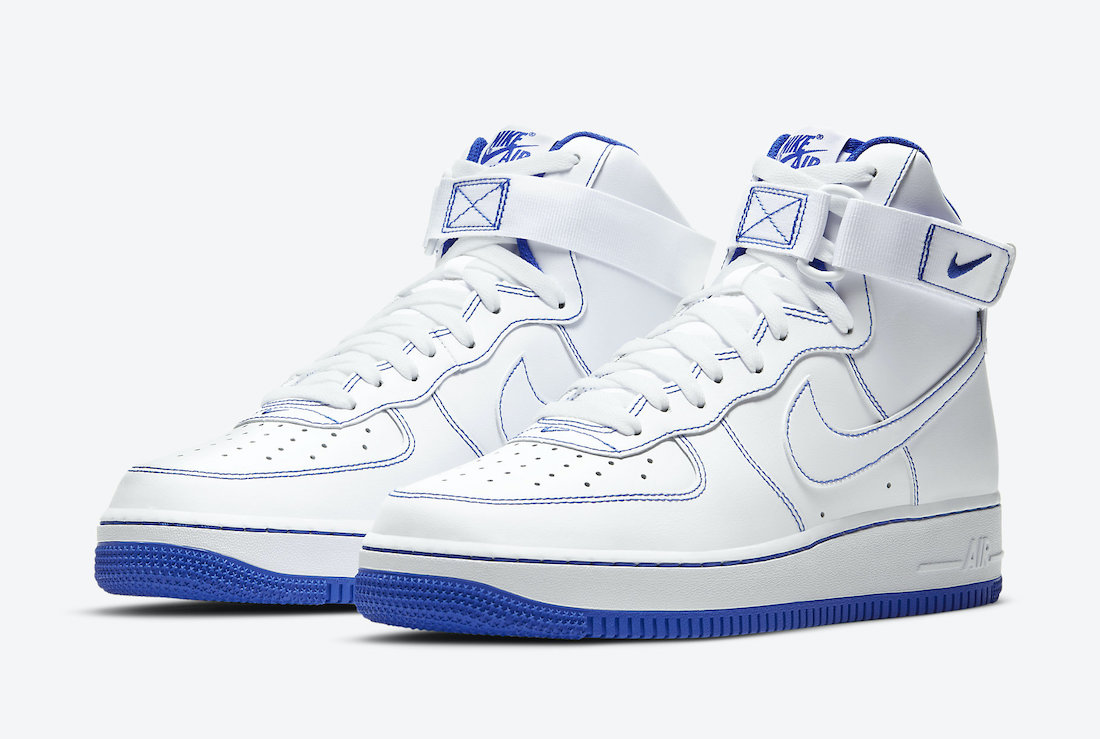 royal blue air force ones