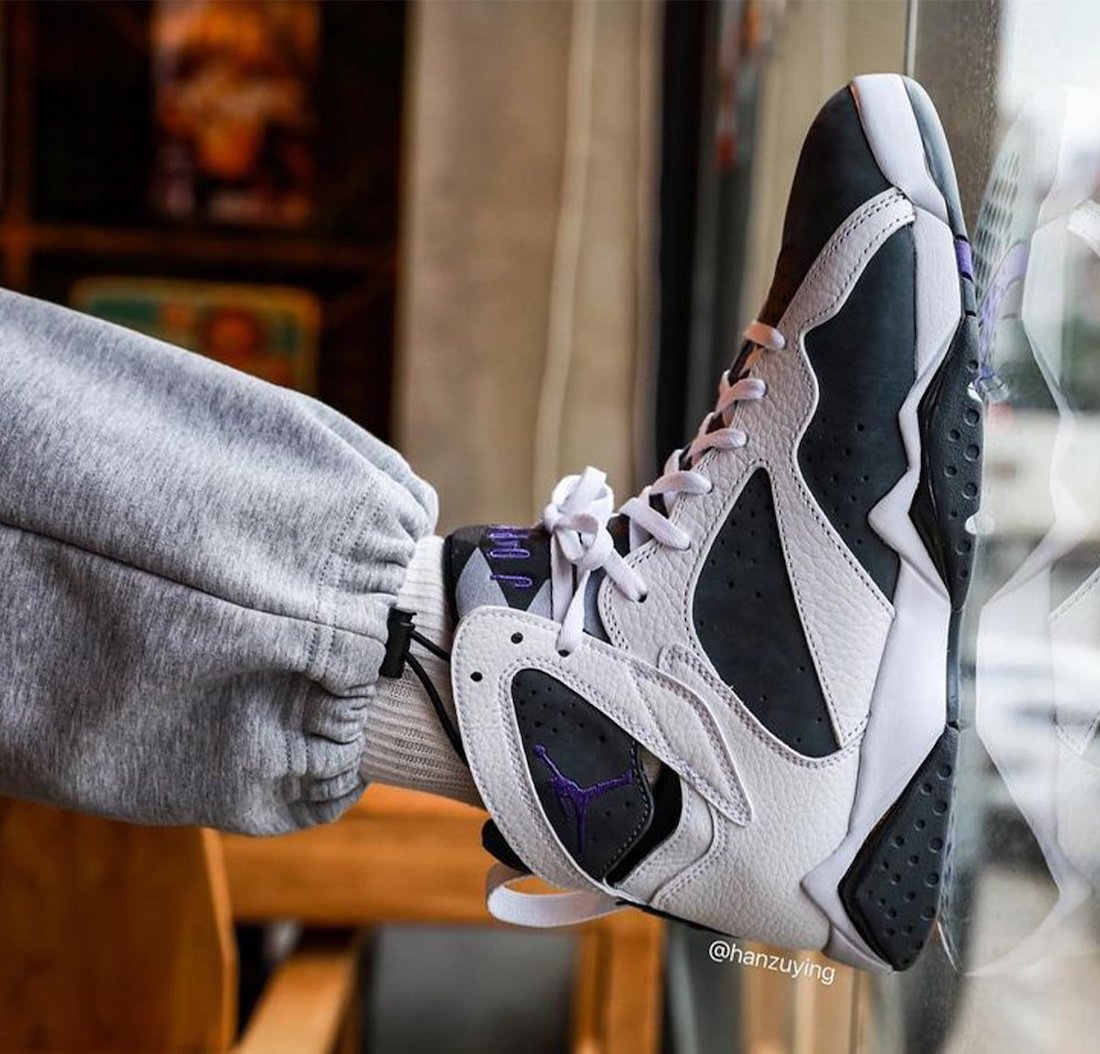 Air Jordan 7 Flint 2021 CU9307-100 On-Feet