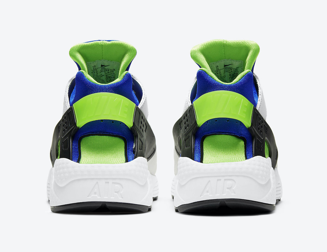 Nike Air Huarache Scream Green DD1068-100 2021 Release Date Info ...