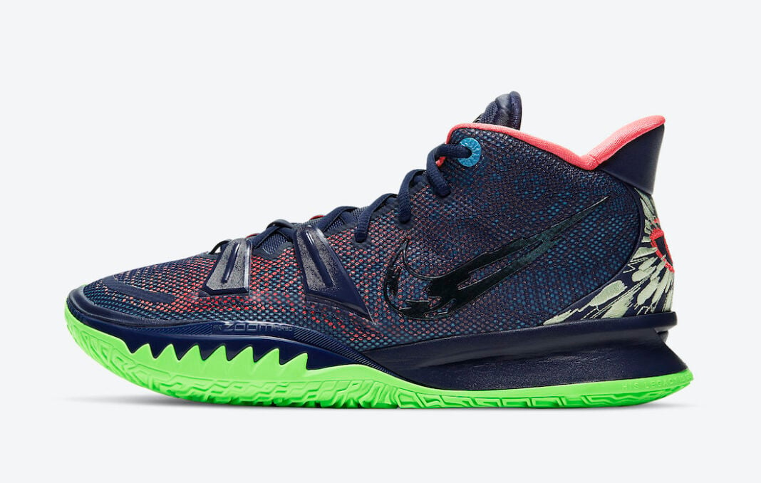 Nike Kyrie 7 Navy Green CQ9327-401 Release Date Info | SneakerFiles