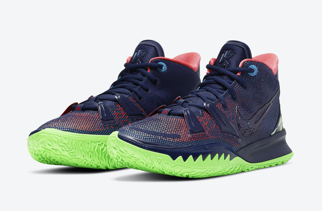 kyrie navy blue shoes